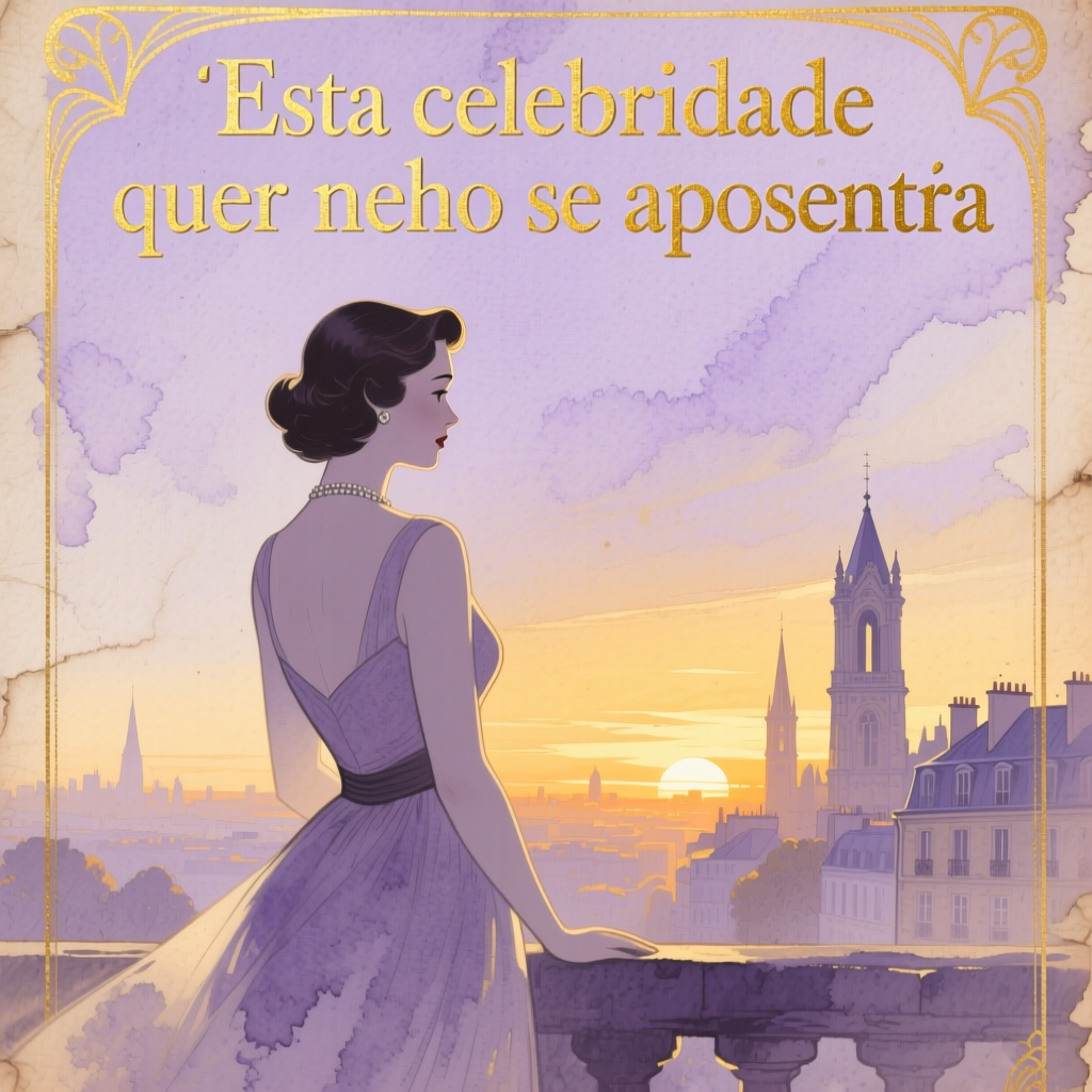 Esta celebridade quer muito se aposentar